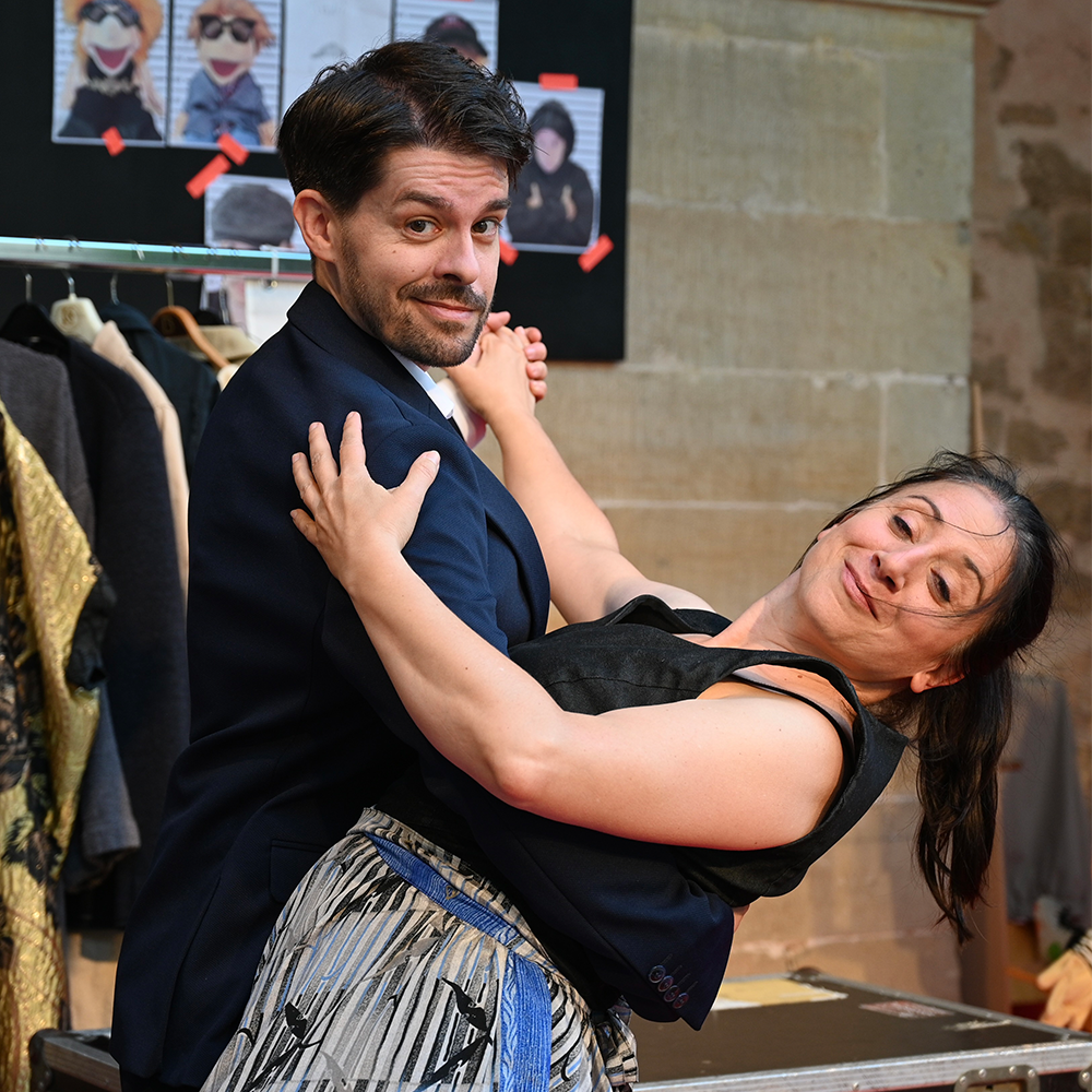 Szene aus Achtsam Morden am Toppler Theater