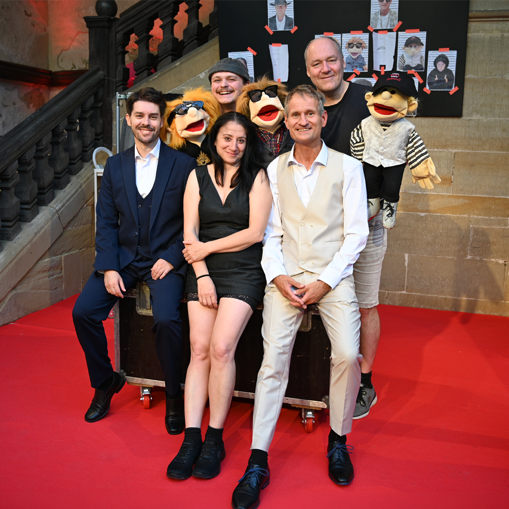 Team von Achtsam Morden aus dem Toppler Theater 