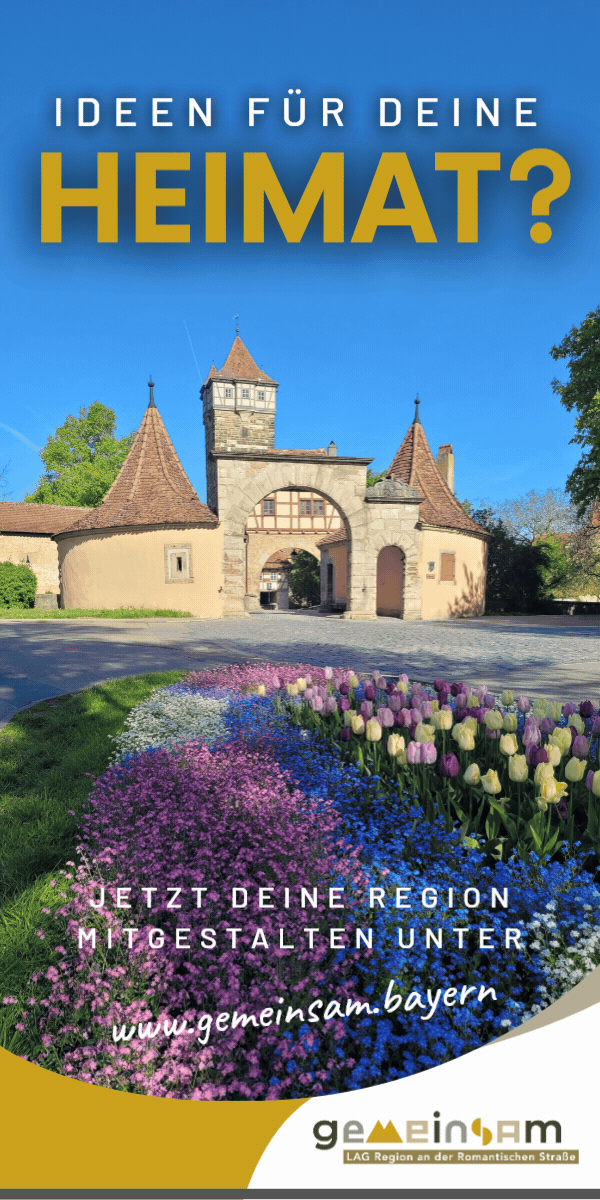 LAG Region an der Romantischen Straße Rödertor in Rothenburg ob der Tauber