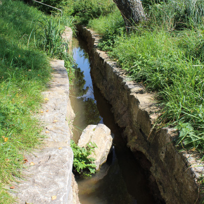 Barfußpfad Windelsbach Bachlauf