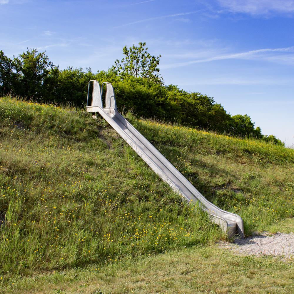 Rutsche am Spielplatz in Cadolzhofen bei Windelsbach