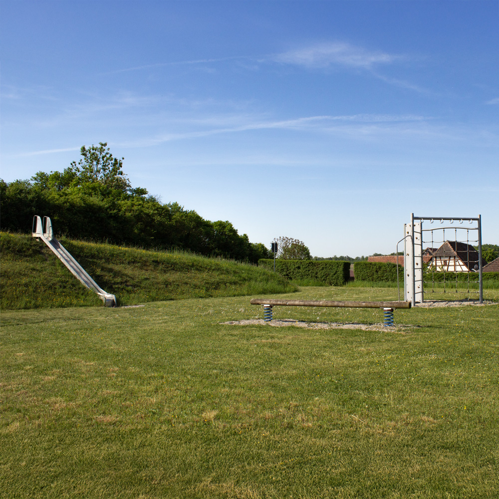 Übersicht über den Spielplatz in Cadolzhofen/ Windelsbach