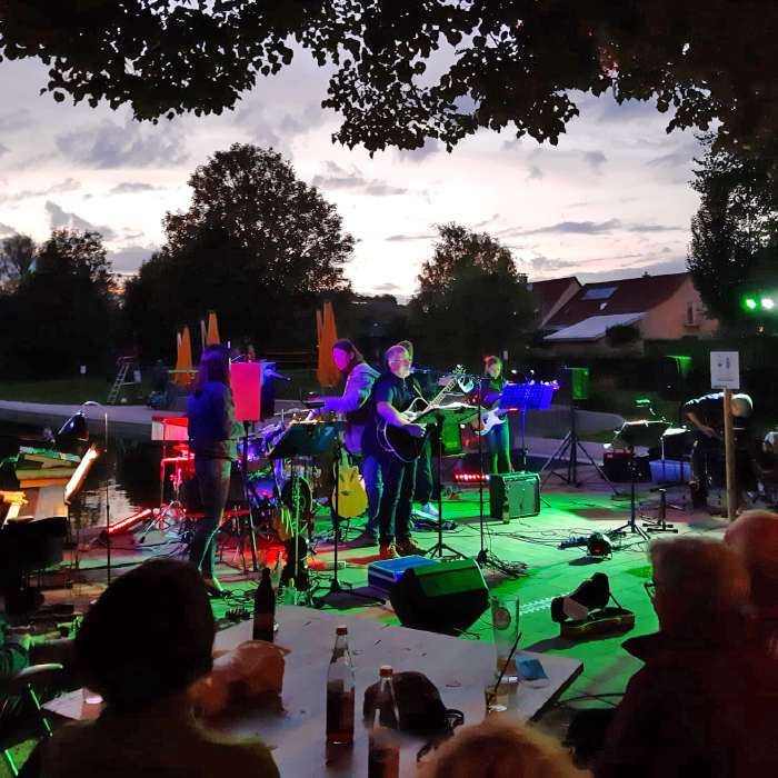 Lehrerband in Dombühl Beach