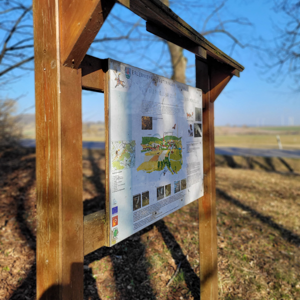 Fledermauskeller Wettringen Hinweisschild