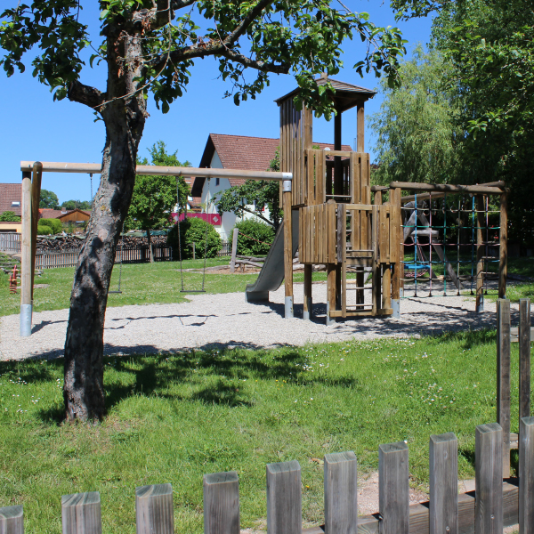 Generationenspielplatz Colmberg Übersicht