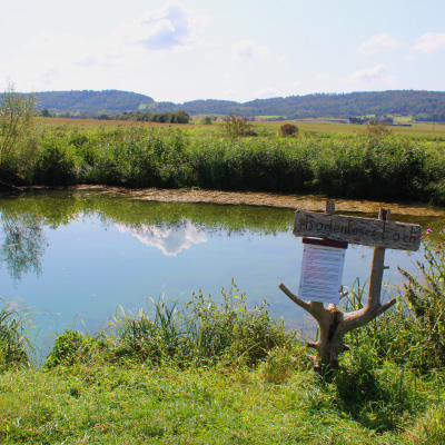 Das Bodenlose Loch in Unteroestheim bei Diebach