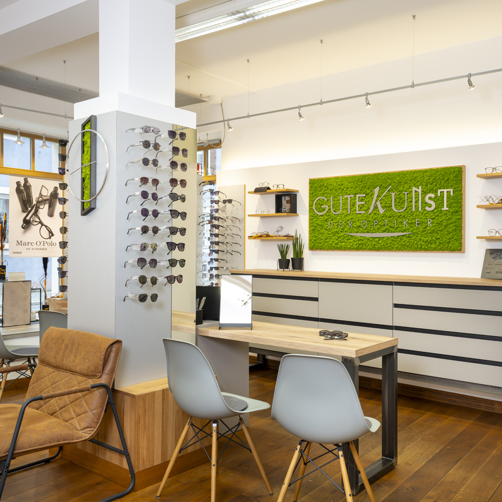 Ladengeschäft Optiker Gutekunst Feuchtwangen