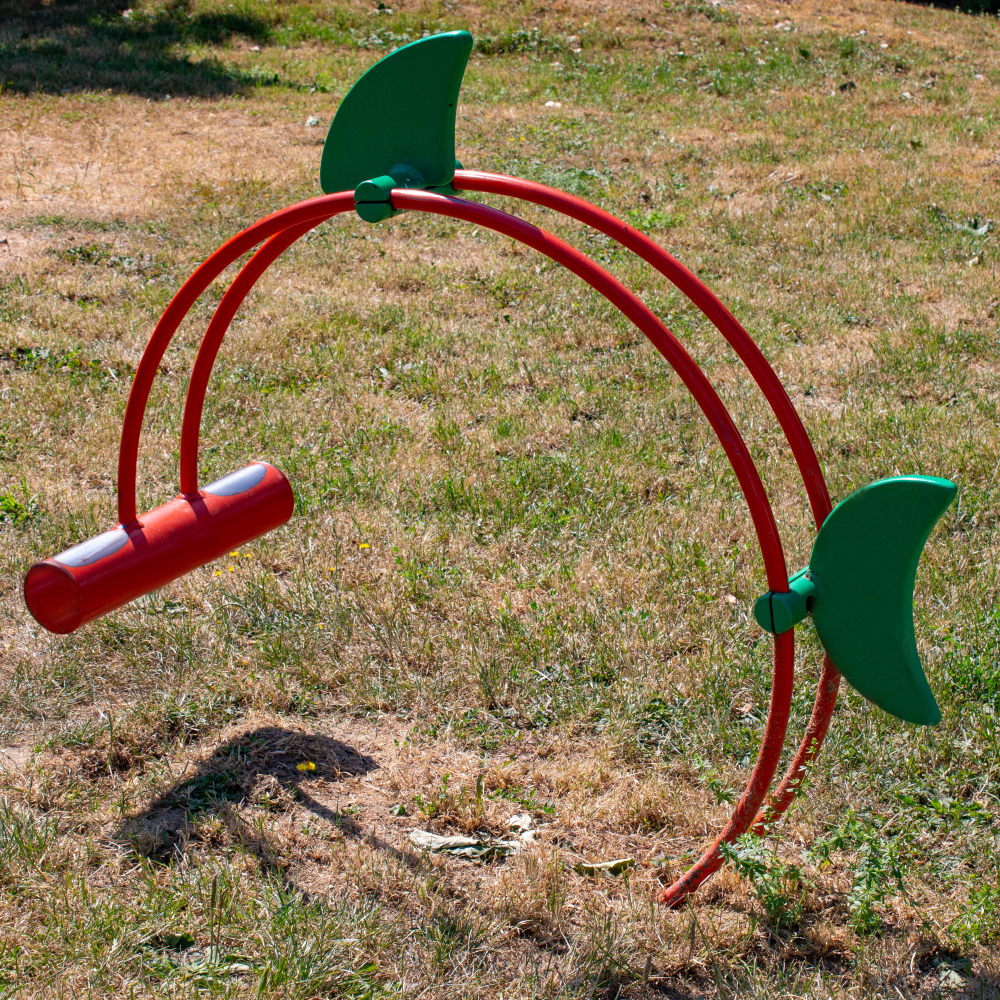 Spielplatz Hans-Sachs-Straße, Rothenburg: Wippe