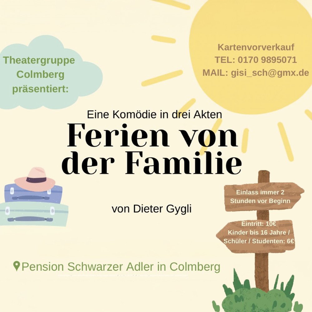 Plakat Theater Colmberg 