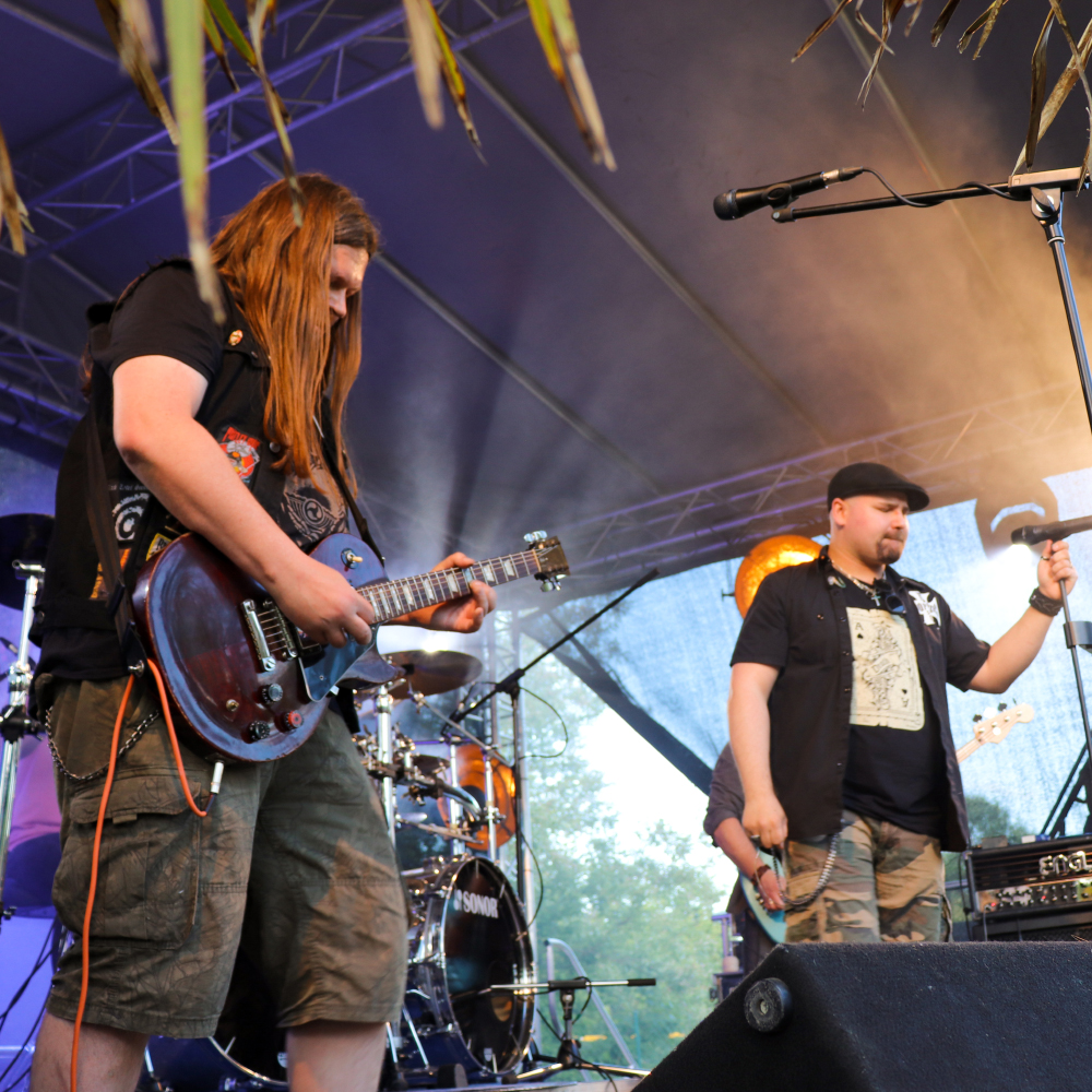 Band auf dem Maimusikfestival