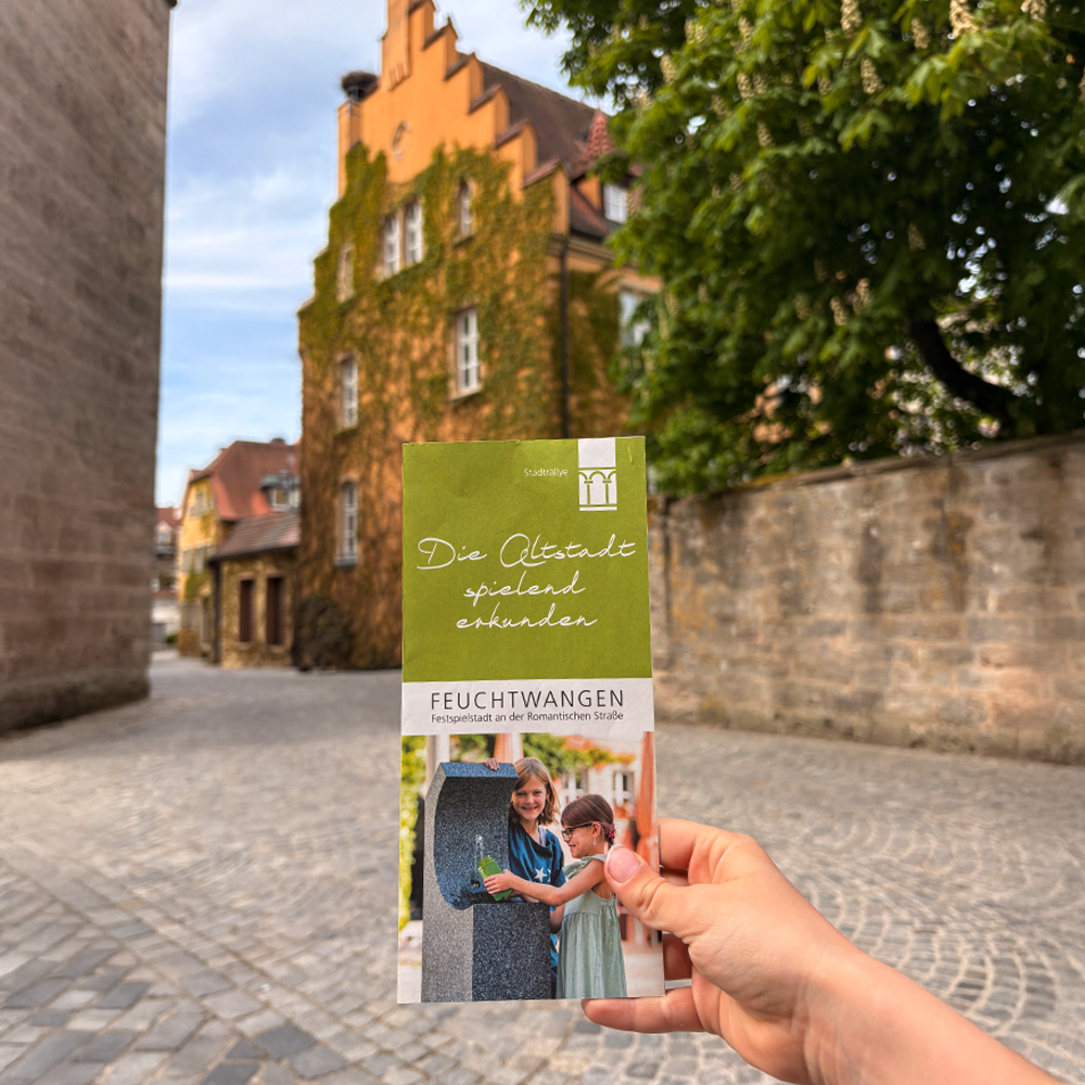 Kinderstadtrallye in Feuchtwangen 