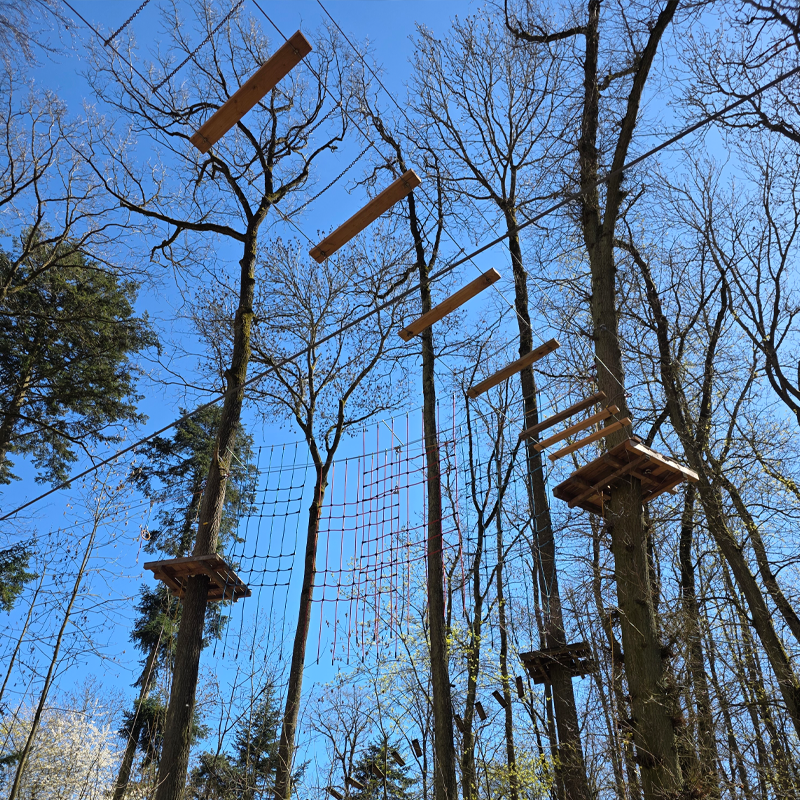 F&uuml;r Mutige: In 17 Meter H&ouml;he klettern!