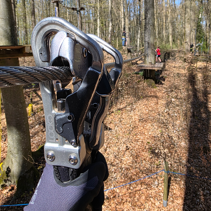 Mit Schwung zum n&auml;chsten Sicherungspunkt.