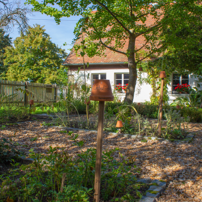 Kräutergarten am Brunnenhausmuseum Schillingsfürst