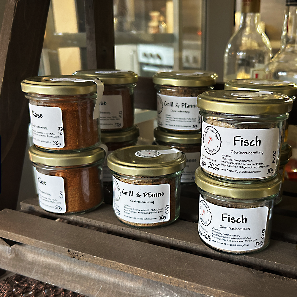 Gewürzmischungen von Lady Marmelade aus Schillingsfürst