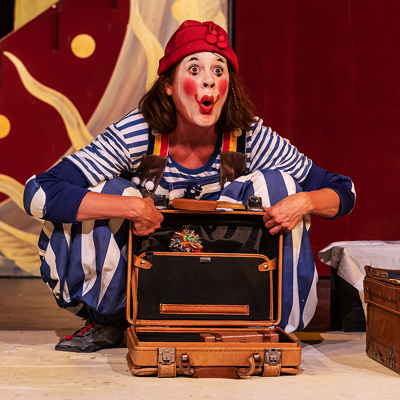 Landestheater Dinkelsbühl Clown in der Klemme