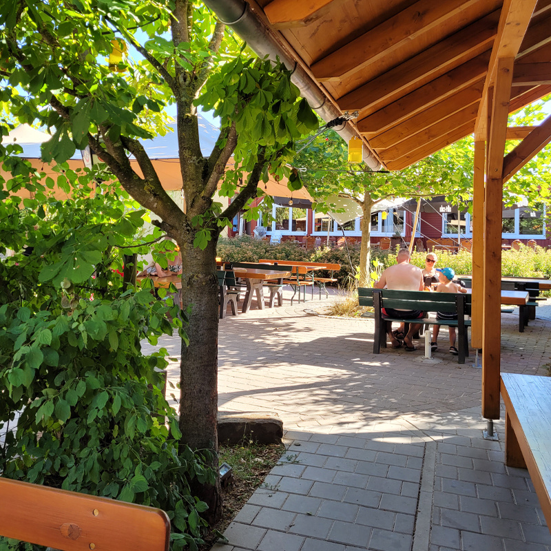 Die Seekneipe am Lauterbacher Weiher