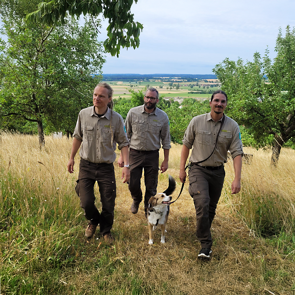 Die Naturparkranger des Naturpark Frankenh&ouml;he