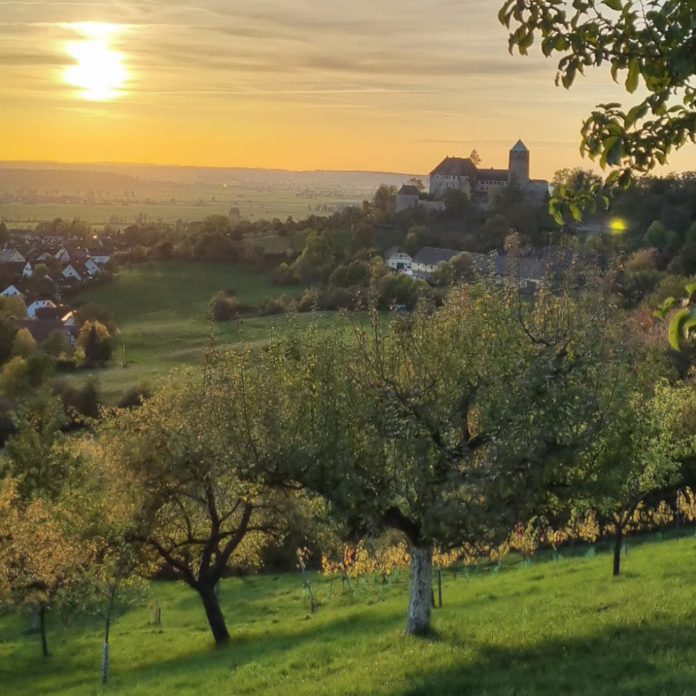 Colmberg in der Abendsonne