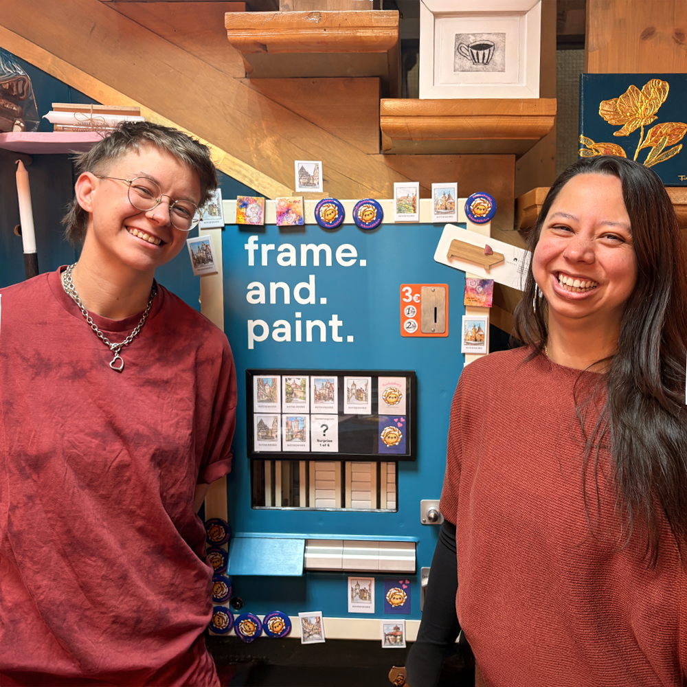 Laura und Corinna vom Pop-Up Store in Rothenburg ob der Tauber
