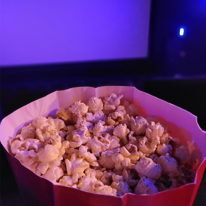Popcorn im Kino