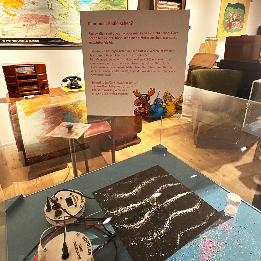 Kinderinfos in der Sonderausstellung im Fränkischen Museum