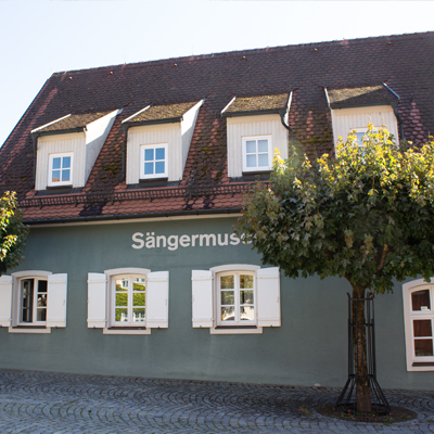 Das Sängermuseum in Feuchtwangen ist das einzige seiner Art