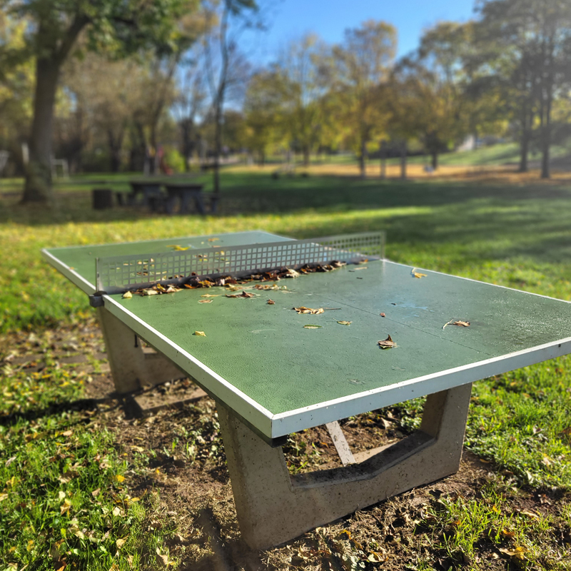 Spielplatz Kirnberg, Gebsattel: Tischtennisplatte