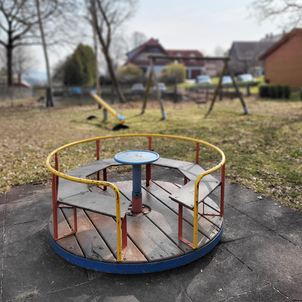 Spielplatz Schorndorf Karussell