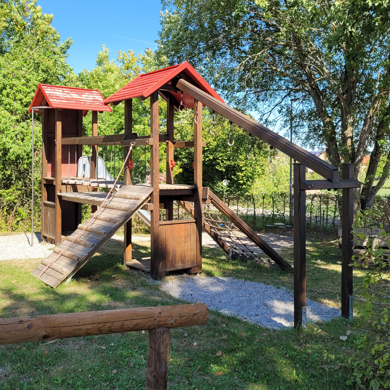 Spielplatz Schützenhaus, Schnelldorf Ortsteil Steinbach: Kletterturm