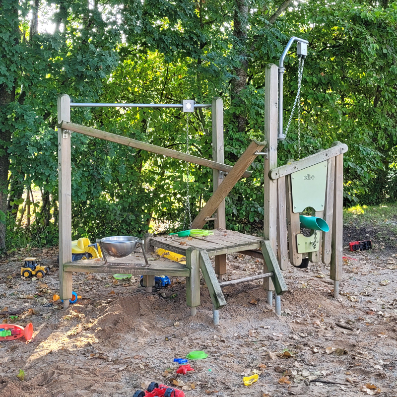 Spielplatz Seegasse Insingen Sandbaustelle