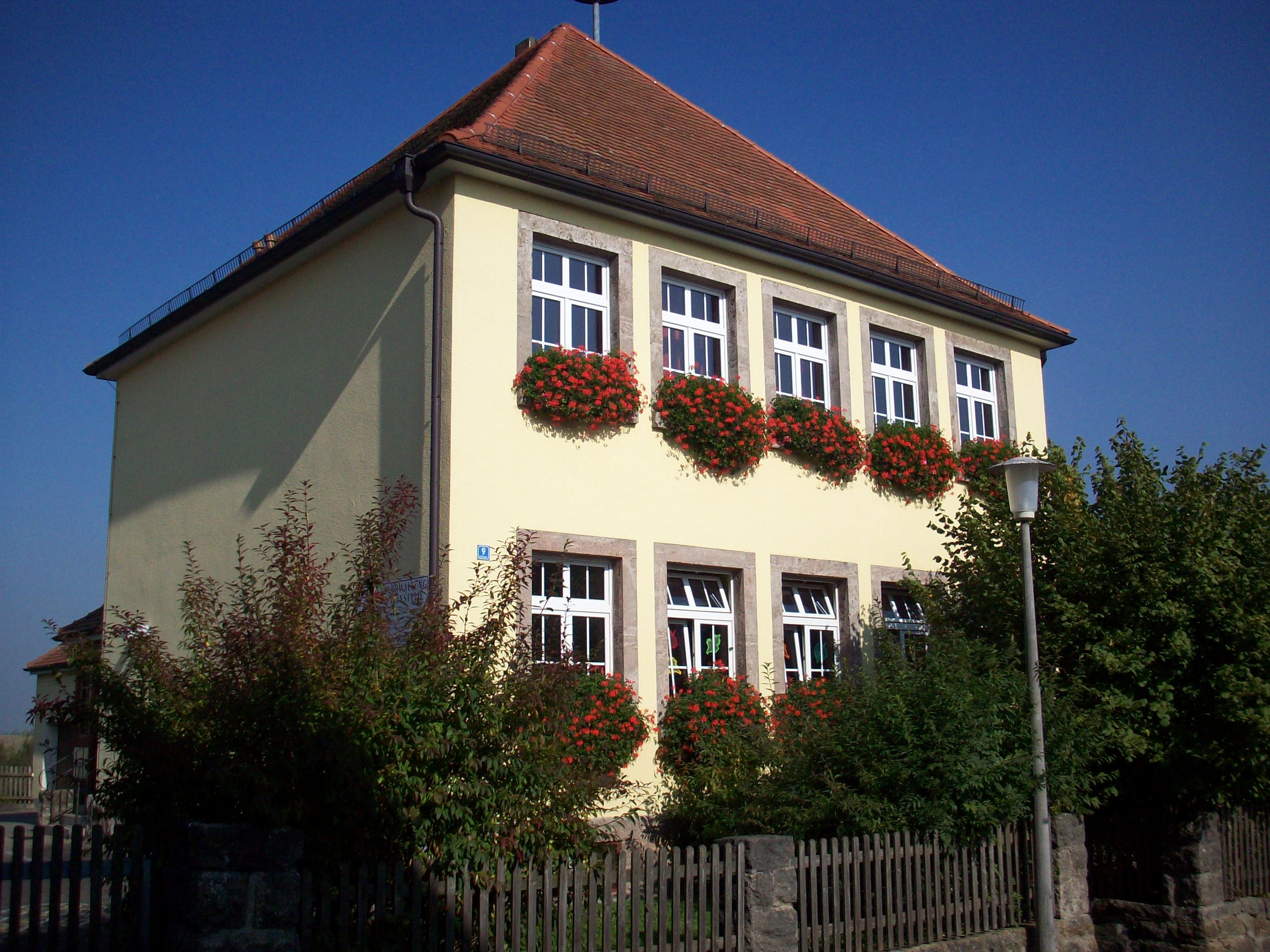 Markt Schopfloch Marktplatz