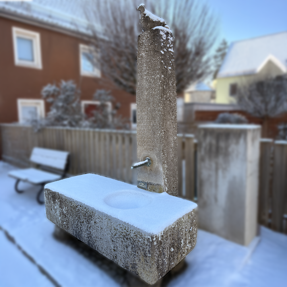 Das Taubenbr&uuml;nnlein in Feuchtwangen