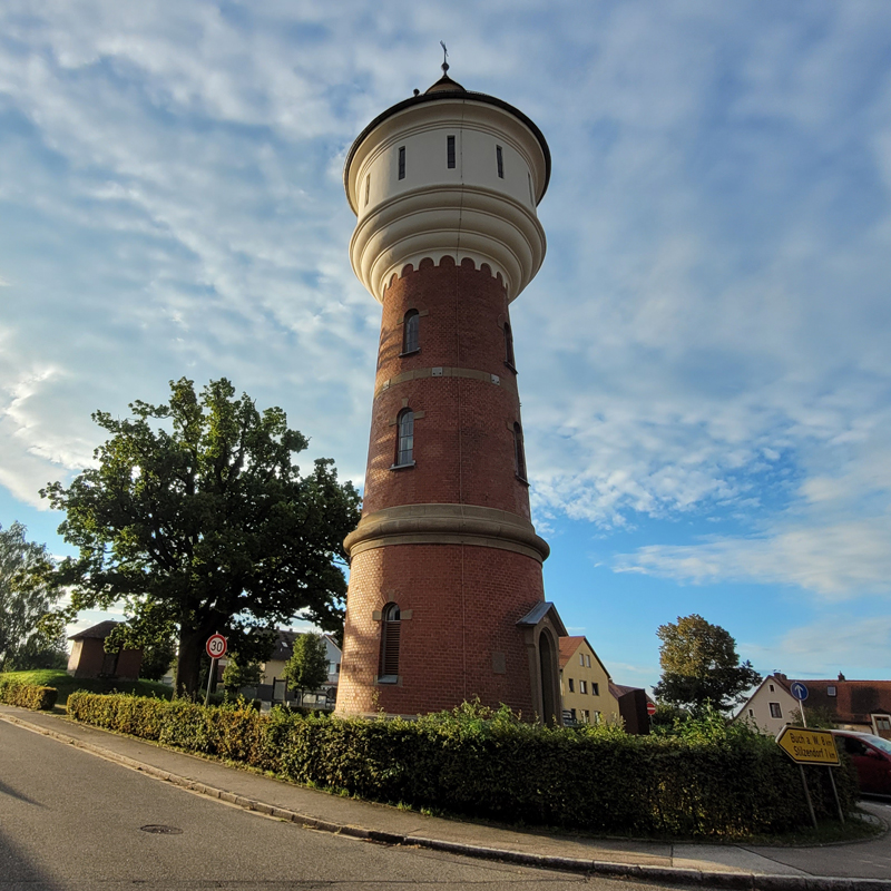 Der Wasserturm in Schillingsfürst