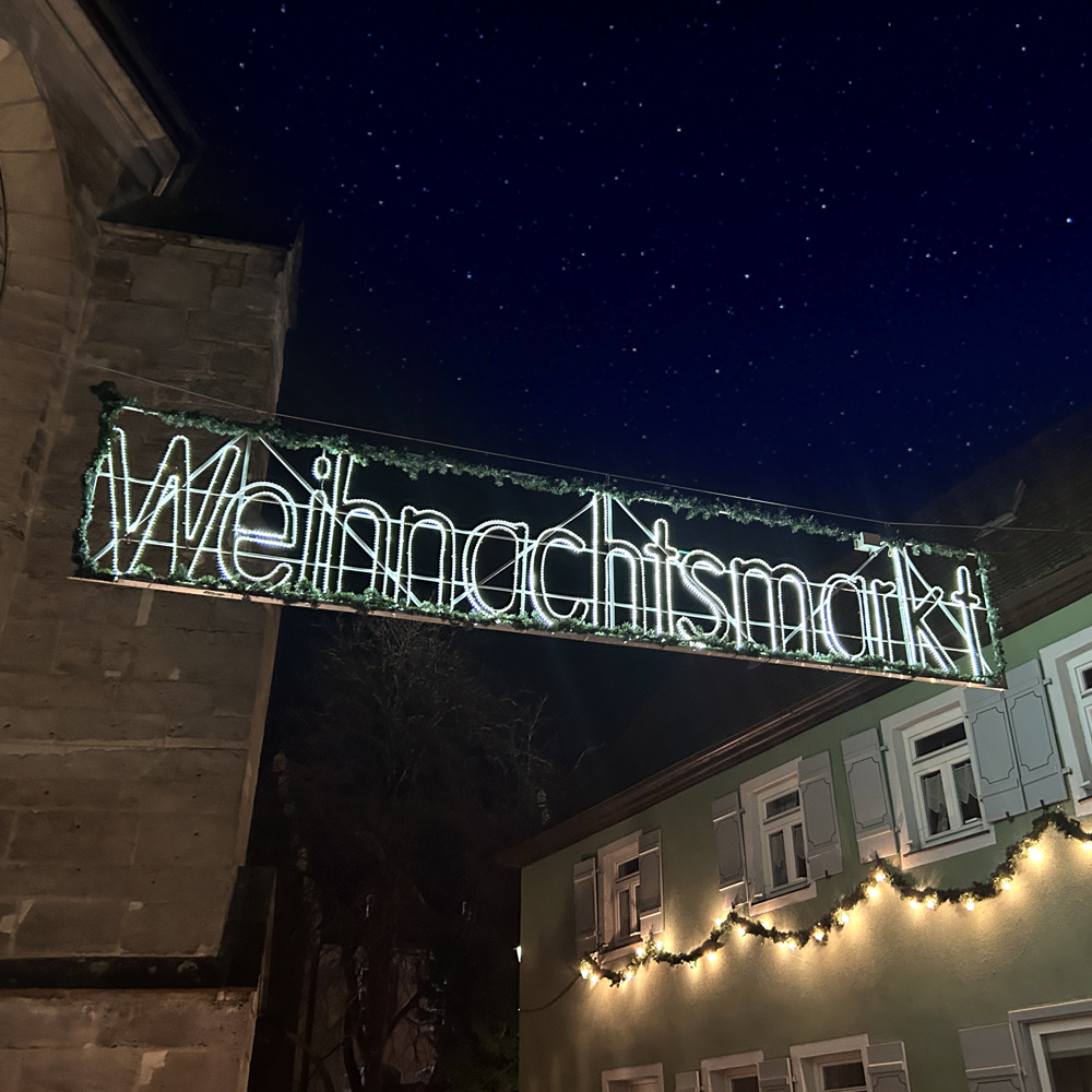 Weihnachtsmarkt in Feuchtwangen