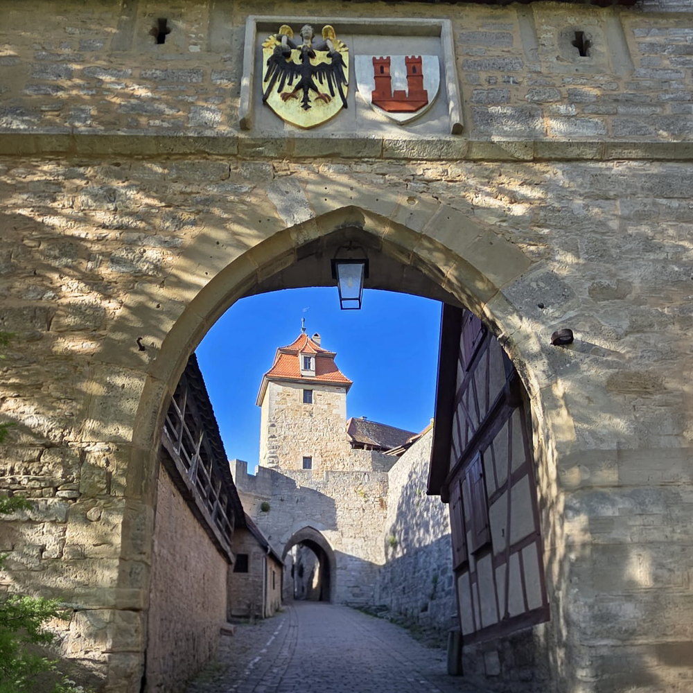 Kobolzeller Tor in Rothenburg ob der Tauber